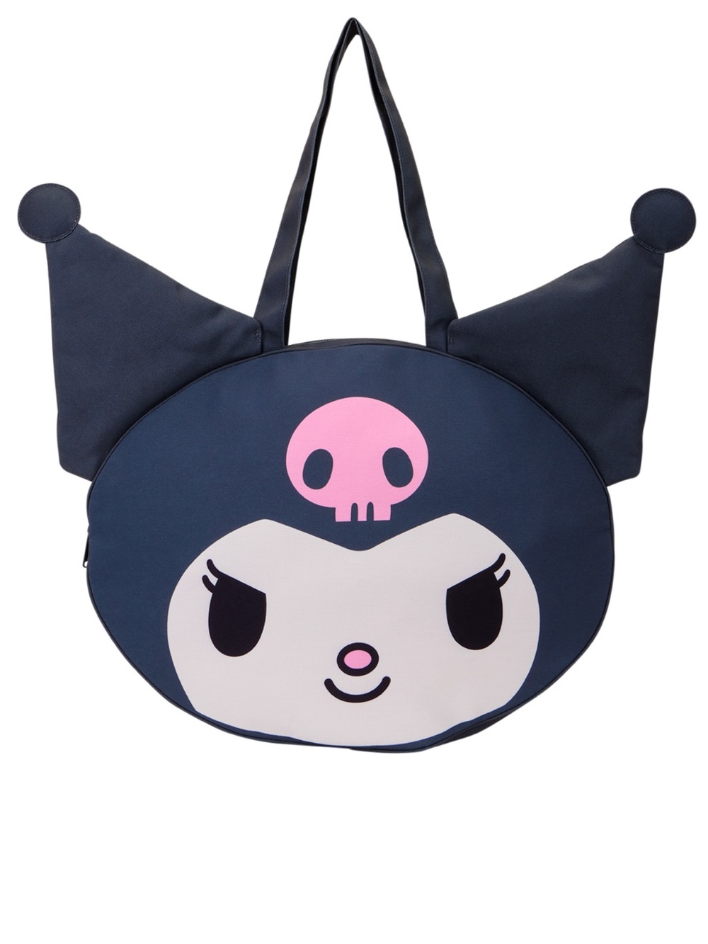 NWT Sanrio Kuromi Cosplay Oversized Canvas Tote Bag